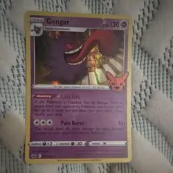 gengar 057/198 trick or trade promo holo stage 2 pokemon tcg en 2021 130 HP - Image 1