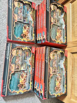 Pokemon Charizard Ex Special Collection Lenticular Jumbo Sealed Box Lot Of ( 5 ) - Image 1