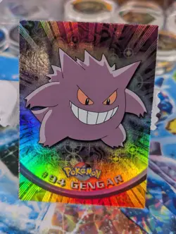 Gengar Pokemon Topps Series 2 #94 Rainbow Foil 2000 LP 🌈 - Image 1