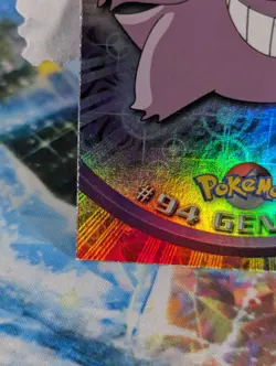 Gengar Pokemon Topps Series 2 #94 Rainbow Foil 2000 LP 🌈 - Image 5