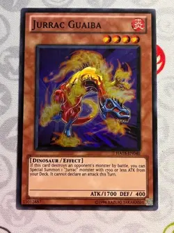 Jurrac Guaiba - Unlimited - HA03-EN040 - Super Rare (NM) - Yugioh - Image 1