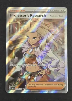 Professor's Research Sada Pokemon Scarlet & Violet Base Set Ultra Rare 240/198 - Image 1