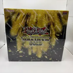 YuGiOh Maximum Gold Sealed Display Box (6 mini Boxes) 4 Packs Per Mini Box - Image 1