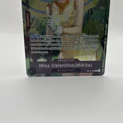 • Miss.Valentine • OP14-087 Full Art Holo Dash Pack One Piece TCG NM - Image 2