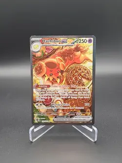 Dachsbun ex 169/142 Special Illustration Rare Pokemon TCG Stellar Crown 2024 LP - Image 1