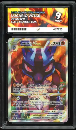 Lucario VSTAR SWSH291 Pokemon Promo ACE 9 - Image 1