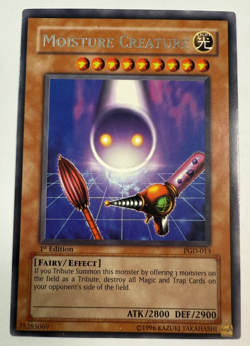 Yu-Gi-Oh! MOISTURE CREATURE - PGD-013 - RARE 1st Edition - NM Never Played With - Image 1