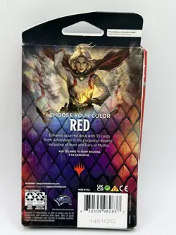 Red Theme Booster Magic the Gathering Dungeons & Dragons Forgotten Realms Cards - Image 2