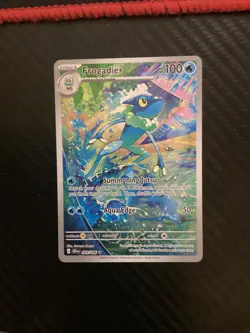 Frogadier 089/086 Chaos Rising Full Art Holo Rare Pokemon Card NM - Image 1