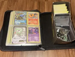 Pokemon Card Lot Ultra Rare M Blastoise EX Charizard Gardevoir Binder Dice Deck - Image 1