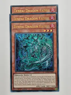 Yu Gi Oh - 3x MP25-EN183 Tenpai Dragon Fadra - Ultra Rare - Image 1