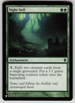 Night Soil Common The List Reprints 158/356 MTG Near Mint 2020 - Image 1