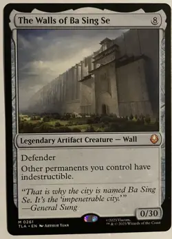 MTG The Walls of Ba Sing Se NM Avatar The Last Airbender Free Shipping - Image 1