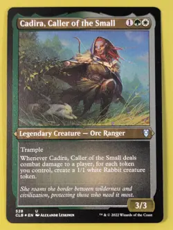 FOIL ETCHED Cadira, Caller of the Small x1 Commander Legends Baldur's 1x MTG - Image 1