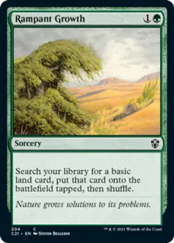 Rampant Growth x1 - Commander 2021 - NM-Mint, English - Commander 2021 - Image 1