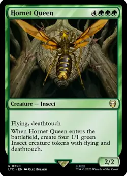 X 1 Hornet Queen NM-M LTC 250 MTG Magic The Gathering - Image 1