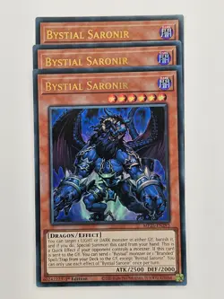 Yu Gi Oh - 3x MP25-EN293 Bystial Saronir - Ultra Rare - Image 1