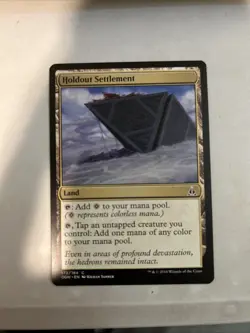 1x Holdout Settlement (172) Oath of the Gatewatch LP MTG Magic the Gathering x1 - Image 1