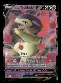 Hisuian Typhlosion V - SWSH237 - Black Star Promo - Pokemon Card - NM/M - Image 1