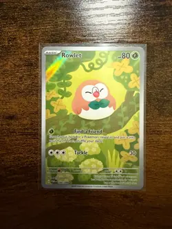 Pokemon TCG Rowlet 090/088 Full Art - Image 1