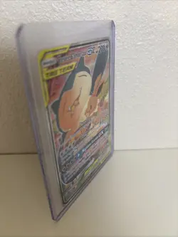 Pokemon TCG Eevee & Snorlax GX SM169 Tag Team Promo Card - Image 5