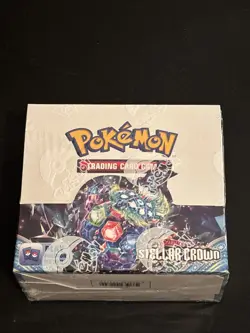 Pokemon TCG Scarlet & Violet Stellar Crown Booster Box Factory Sealed NEW - Image 1