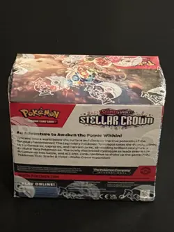 Pokemon TCG Scarlet & Violet Stellar Crown Booster Box Factory Sealed NEW - Image 4