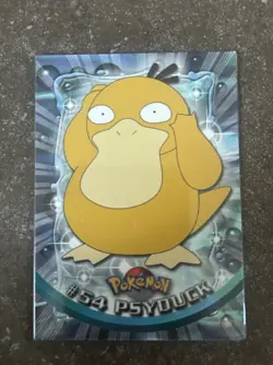 Topps Psyduck #54 Pokemon Topps Series 1 Holo Pokemon TCG EN Standard - Image 1