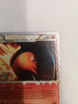 Pokemon TCG Typhlosion Prime Non-Holo 110/123 World Championships 2011 - Image 4