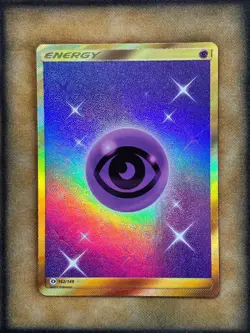 Pokemon Psychic Energy 162/149 Sun & Moon Base Hyper Rare Holo NM - Image 1