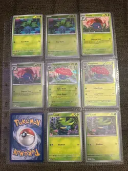 Pokemon TCG Mega Evolution Phantasmal Flames Complete Master Base Set NO Ex’s - Image 1