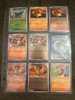 Pokemon TCG Mega Evolution Phantasmal Flames Complete Master Base Set NO Ex’s - Image 3