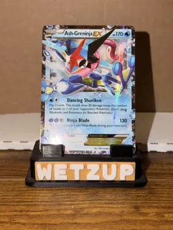 The Pokemon Company Ash-Greninja EX XY133 XY Promo Holo English HP 170 NEAR MINT - Image 1