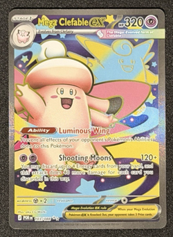 Pokemon Mega Clefable ex 103/088 Ultra Rare Perfect Order Full Art - Image 1