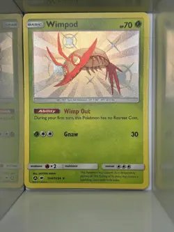 Wimpod - Rare Shiny - Hidden Fates Shiny Vault - Pokemon - SV4/SV94 - NM/M - Image 1
