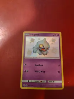 Shuppet SV16/SV94 Hidden Fates Shiny Vault Holo Rare Pokemon - Image 1