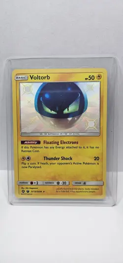 2019 Pokemon SM Hidden Fates Voltorb Shiny Vault #SV13/SV94 - Image 1