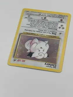 MP Pokemon Clefairy 5/102 Base Set Holo Rare English 1999 - Image 4