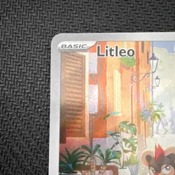 Pokemon Litleo 139/132 Me01: Mega Evolution Illustration Rare Holo 70HP Eng - Image 2