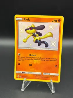Riolu SV21/SV94 Shiny Rare Hidden Fates Shiny Vault Pokemon Near Mint - Image 1