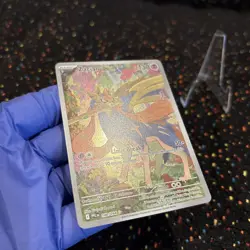 Zacian 100/094 - Pokemon ME02: Phantasmal Flames Holo Illustration Rare NM - Image 3