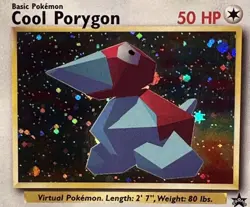 Pokemon TCG Cool Porygon 2000 Black Star Promo #15 Holo WOTC NM Vintage - Image 4