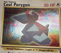 Pokemon TCG Cool Porygon 2000 Black Star Promo #15 Holo WOTC NM Vintage - Image 5