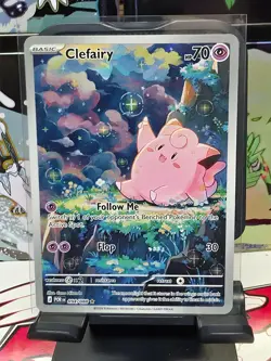 Clefairy full-art illustration rare Pokemon Perfect Order 094/088 📈 - Image 1