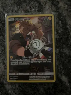 Pokemon TCG Magnemite 242/236 Cosmic Eclipse Secret Rare Holo Full Art EN - Image 1