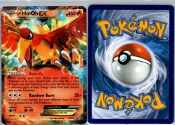 Ho-Oh EX 22/124 Dragons Exalted Pokemon TCG Holo EX Rare NM - Image 3