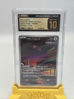 Iron Jugulis Pokemon Future Flash Art Rare Holo 078/066 Japanese CGC Pristine 10 - Image 1