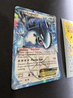 Pokemon TCG Lugia EX 102/113 Ultra Rare Legendary Treasures 014💎NM💎 - Image 2