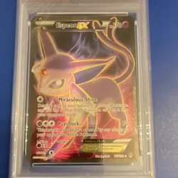 Pokemon Espeon EX 117/122 Breakpoint Full Art Holo Ultra Rare English 170HP - Image 1
