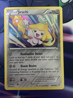 Pokemon Jirachi Holo Holo Rare XY - Roaring Skies 42/108 NM - Image 1